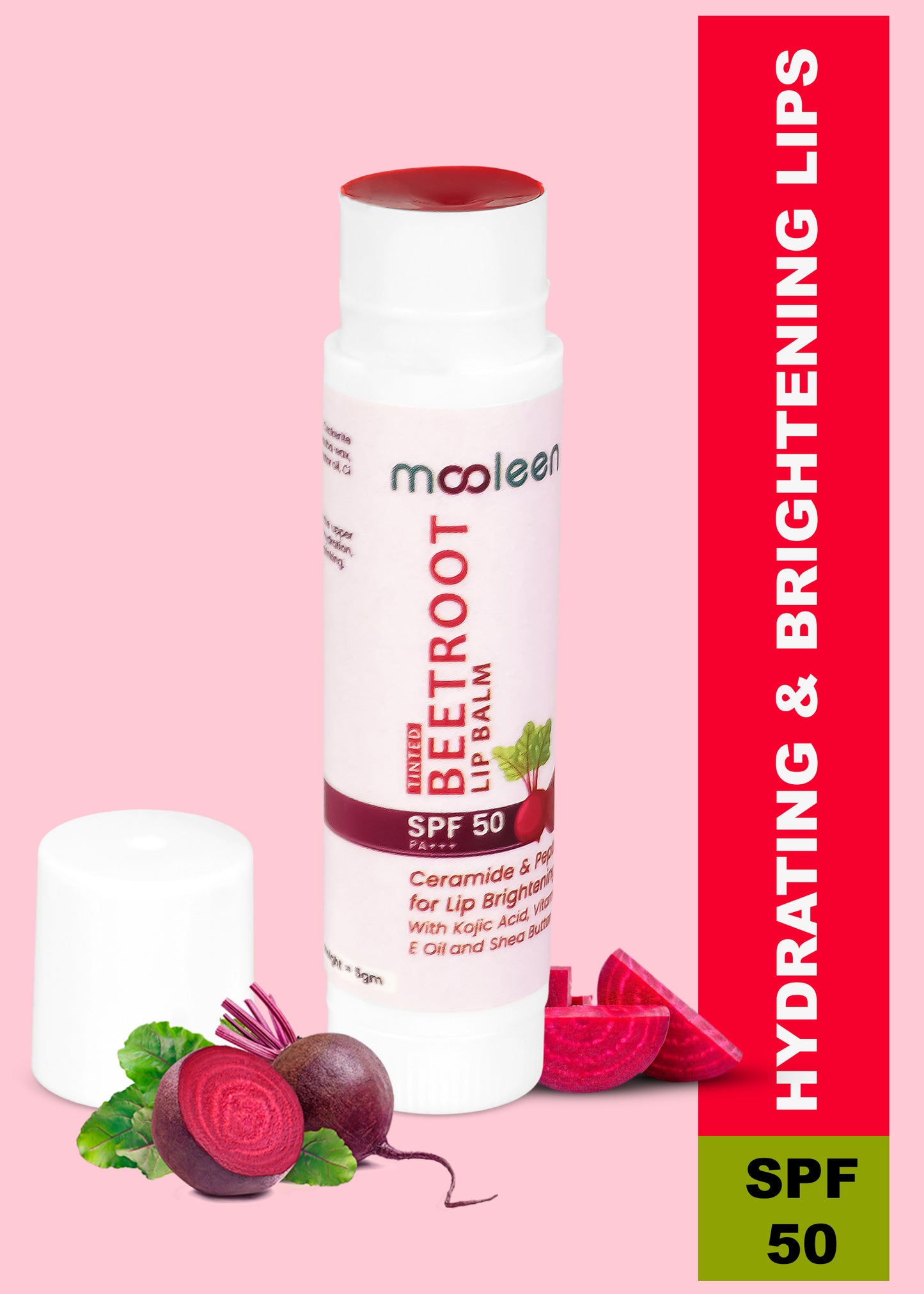 Tinted beetroot LipBalm