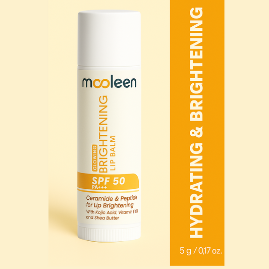 Brightening Lip Balm with SPF 50 PA+++| Glowy+Hydration | Kojic Acid & Ceramide Natural